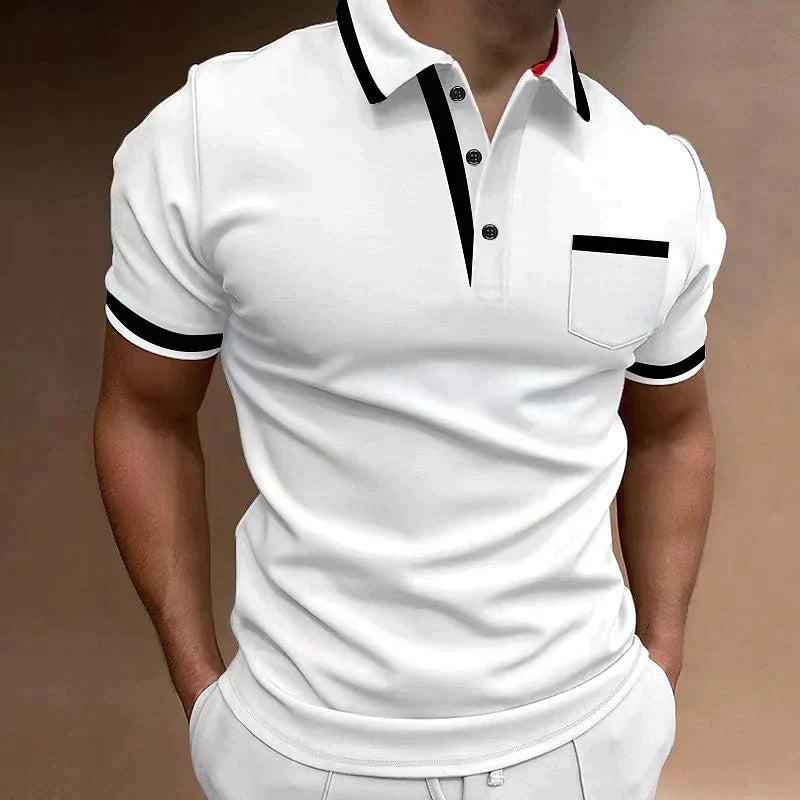 Spyrta | Klasyczny krój, wygodny materiał elegancka koszulka polo