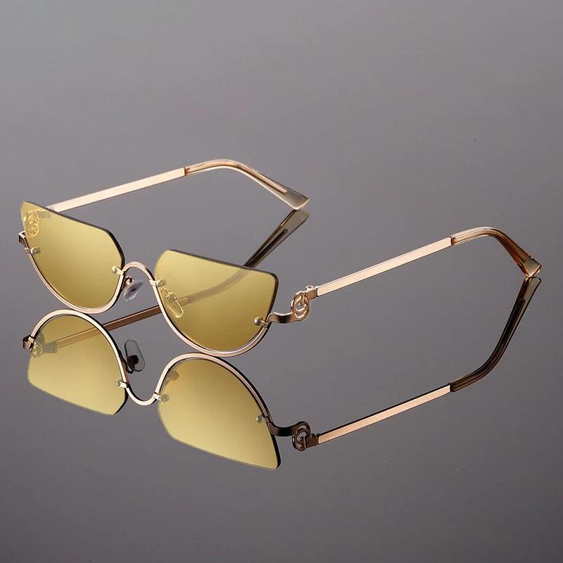Spyrta | Okulary przeciwsłoneczne w stylu kociego oka z filtrem UV400