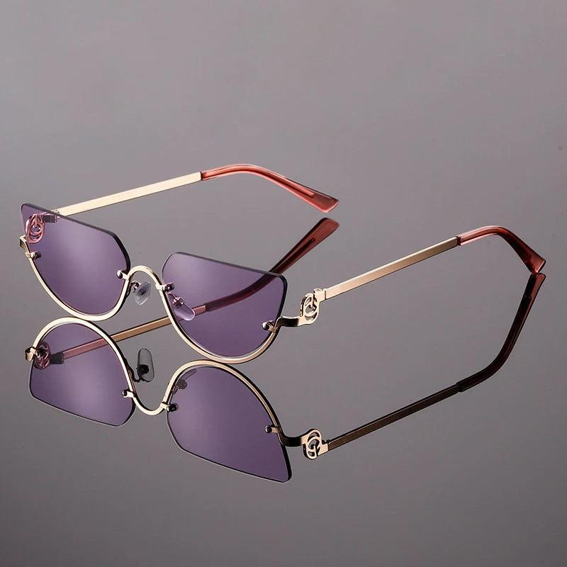 Spyrta | Okulary przeciwsłoneczne w stylu kociego oka z filtrem UV400