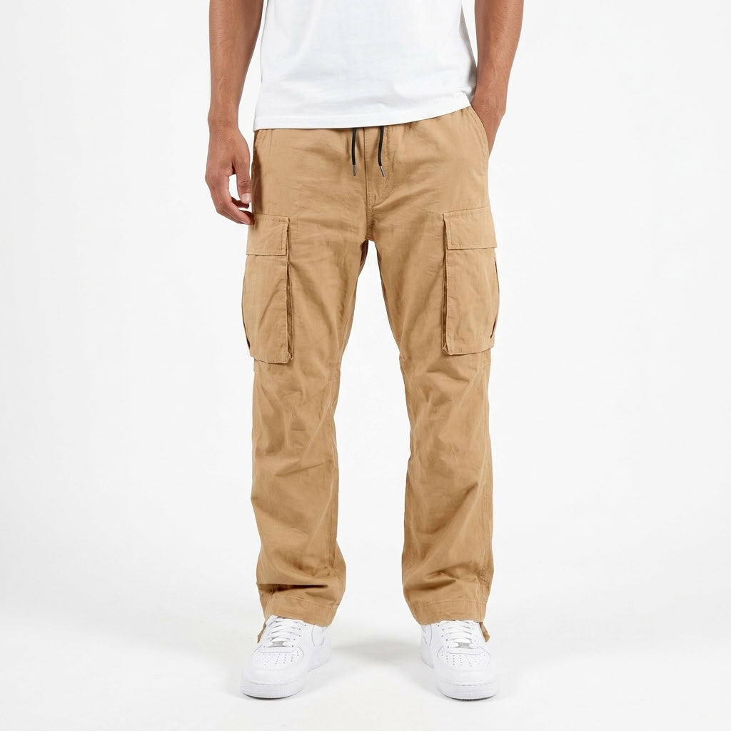 Alan | Spodnie cargo męskie relaxed fit - zdjęcie 5