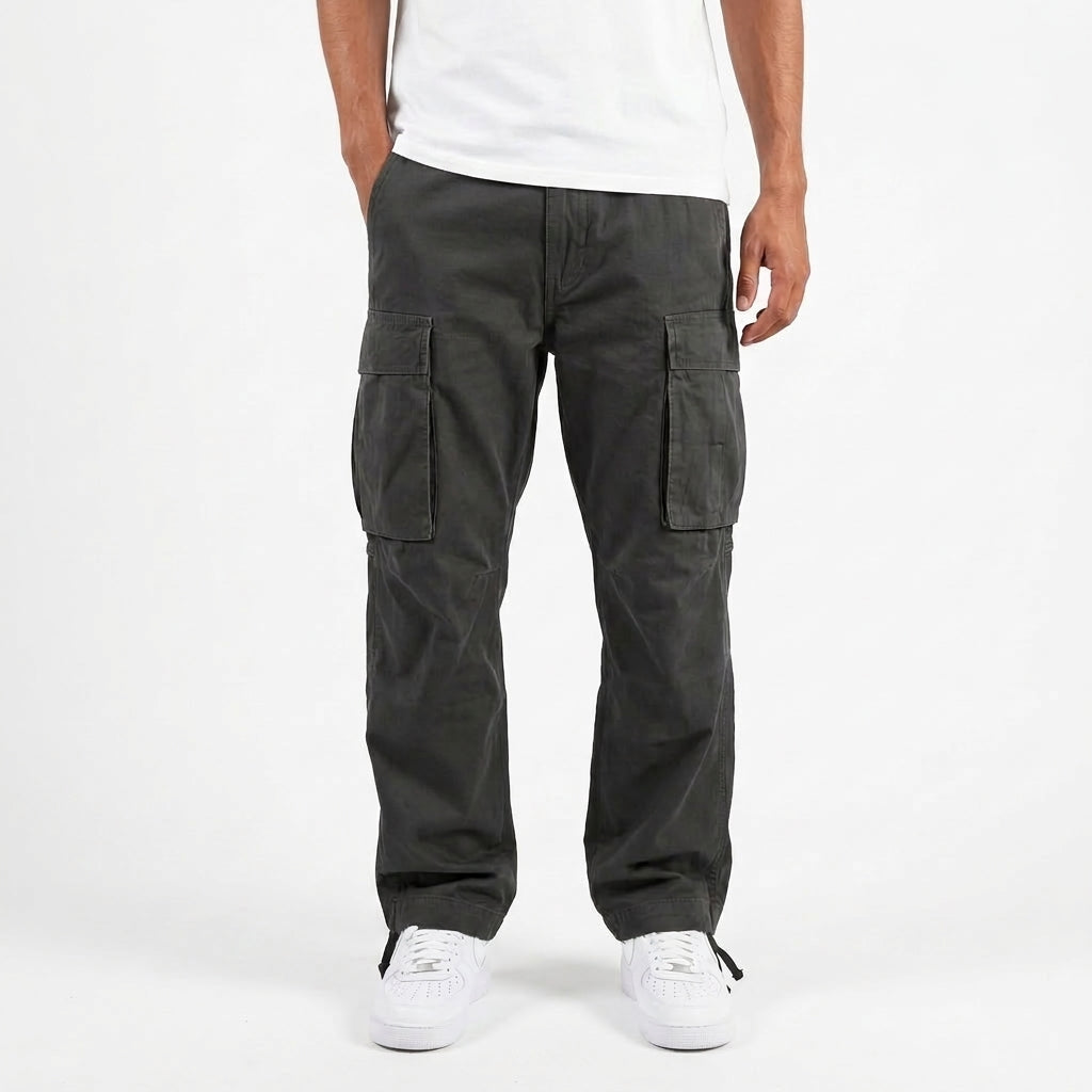 Alan | Spodnie cargo męskie relaxed fit - zdjęcie 6
