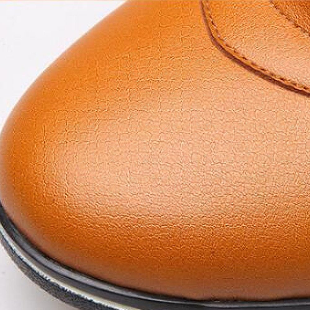 Ernest | Buty skórzane męskie casual - view 8
