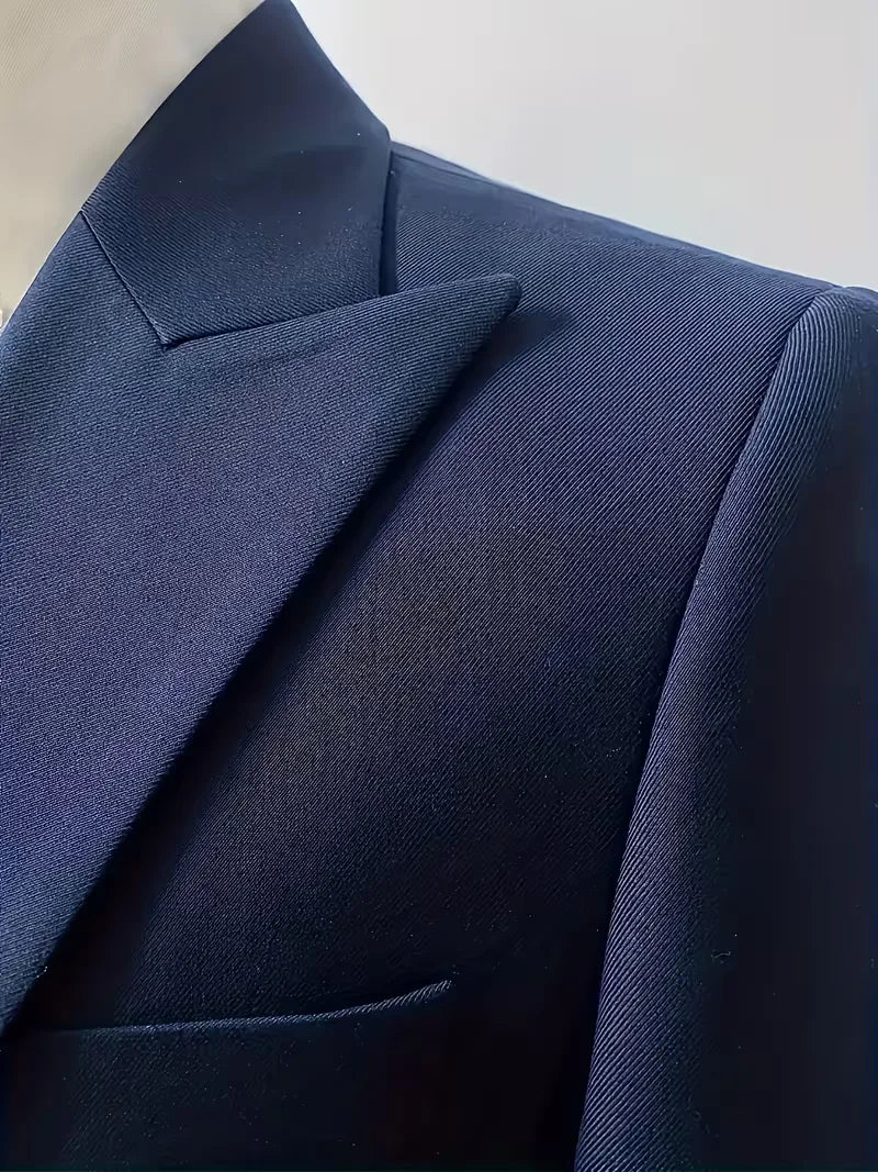 Ziemowit | Garnitur męski trzyczęściowy slim fit - zdjęcie 14
