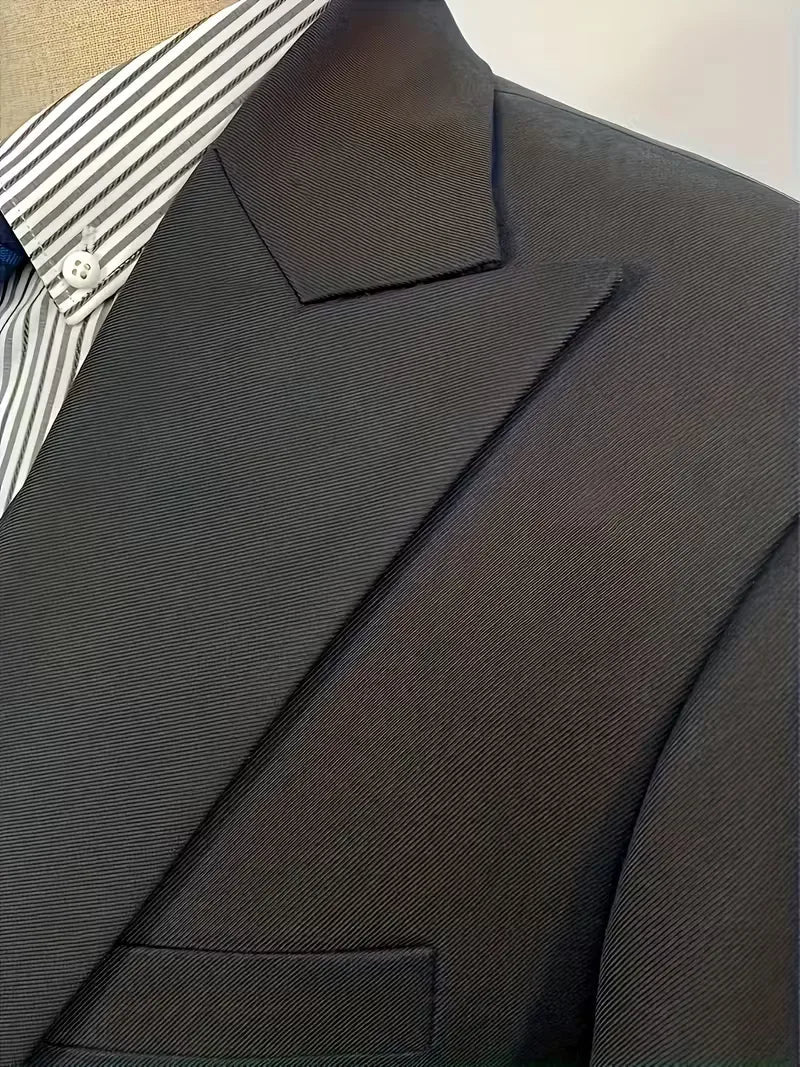 Ziemowit | Garnitur męski trzyczęściowy slim fit - zdjęcie 7