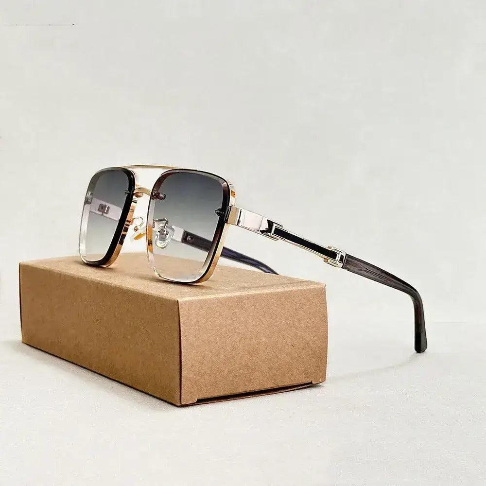 Spyrta | Okulary przeciwsłoneczne typu aviator Gradient z ochroną UV400