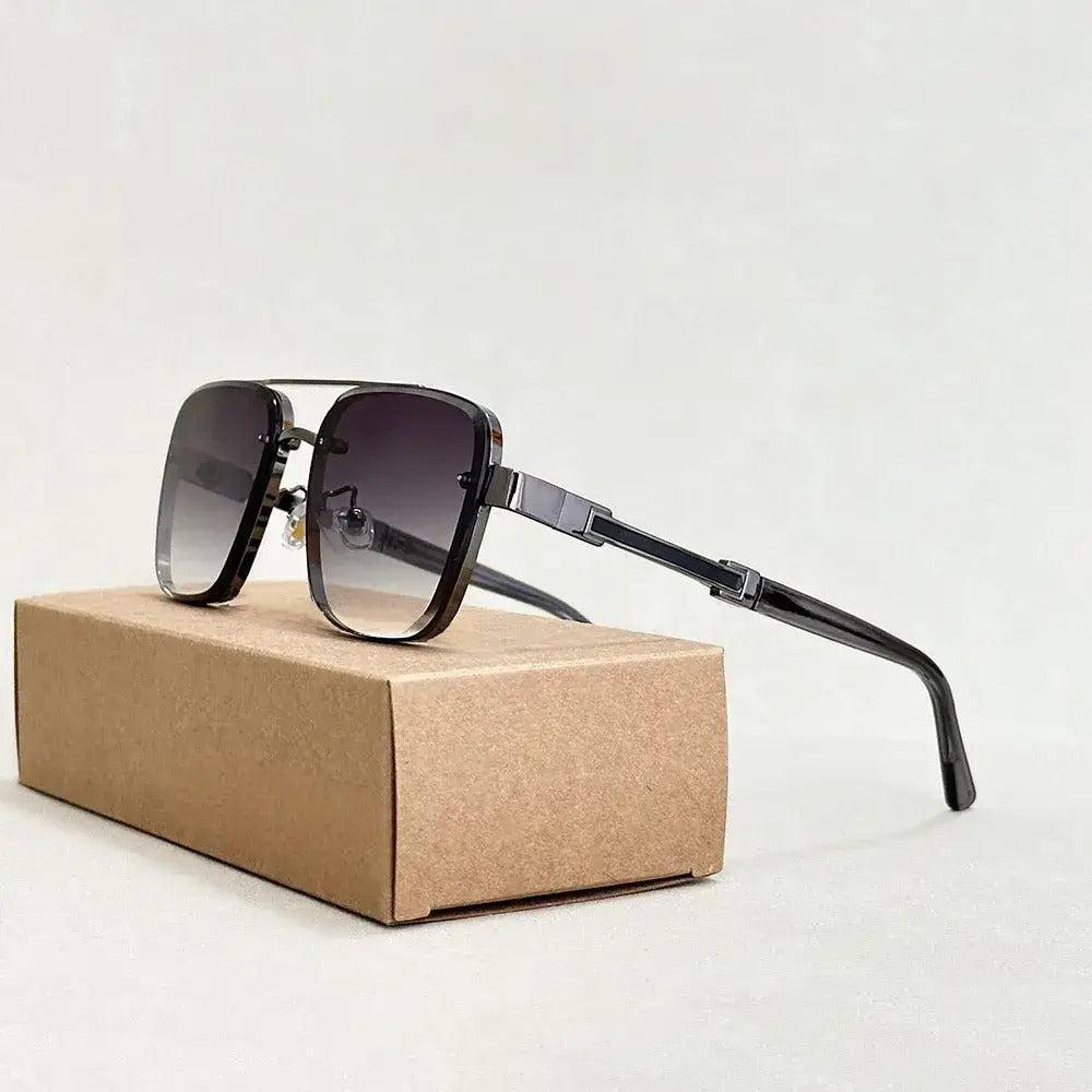 Spyrta | Okulary przeciwsłoneczne typu aviator Gradient z ochroną UV400