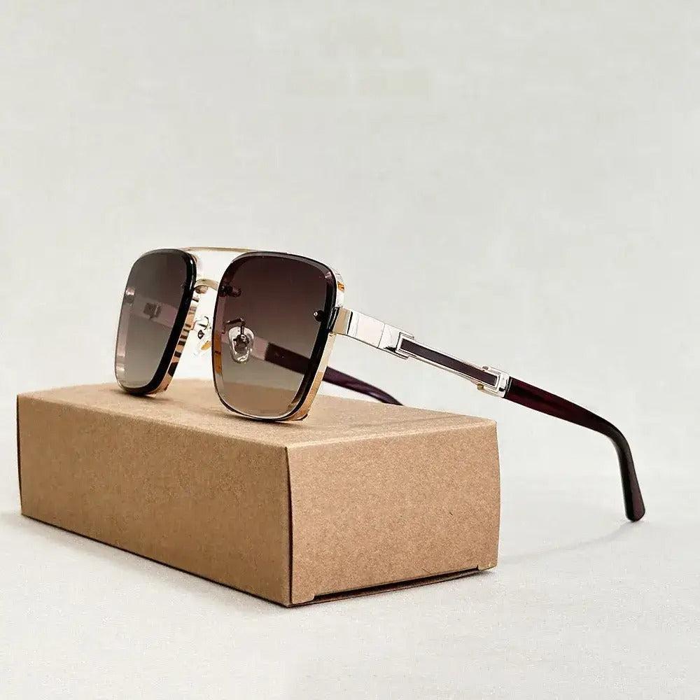 Spyrta | Okulary przeciwsłoneczne typu aviator Gradient z ochroną UV400