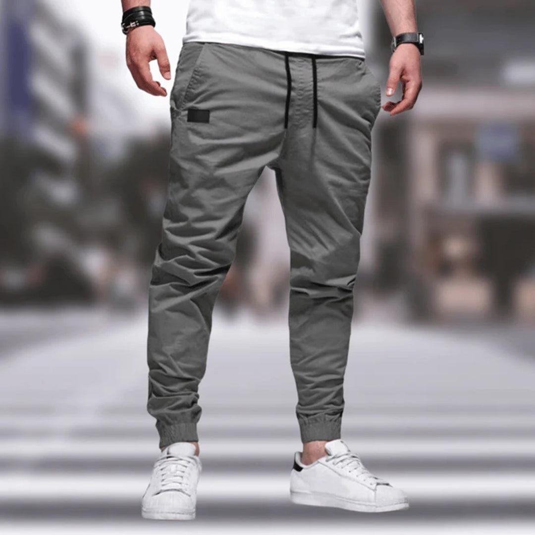 Stylowe Spodnie VIGGO | Spodnie Dresowe Męskie z Miękkiego Materiału | Elegancki Design na Każdą Okazję
