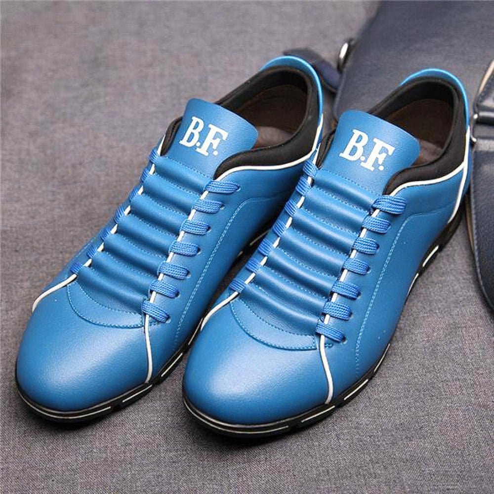 Ernest | Buty skórzane męskie casual - view 6