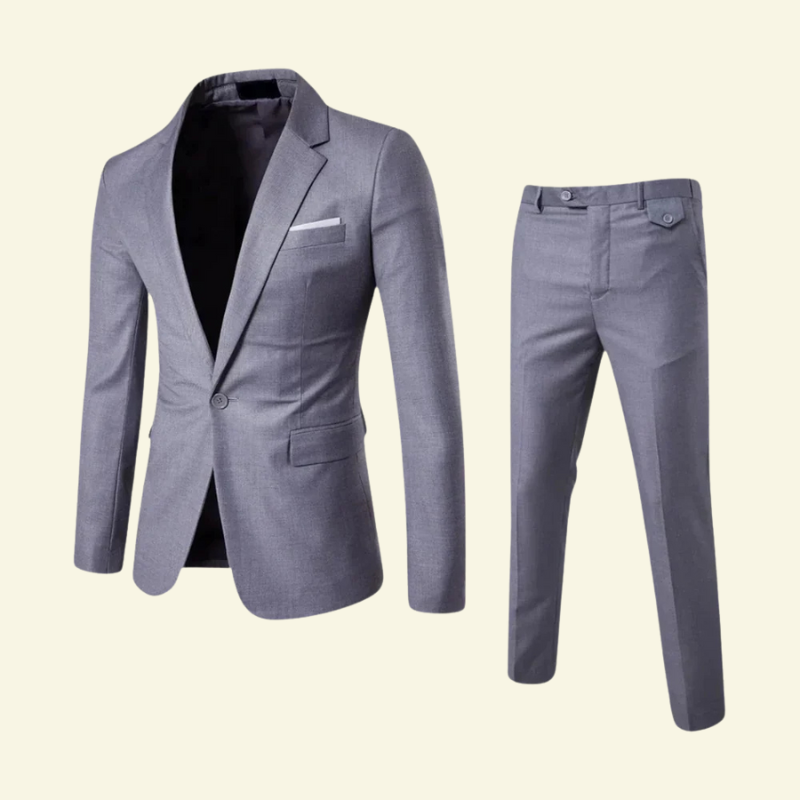 Kamil | Garnitur męski slim fit, jednorzędowy - view 5