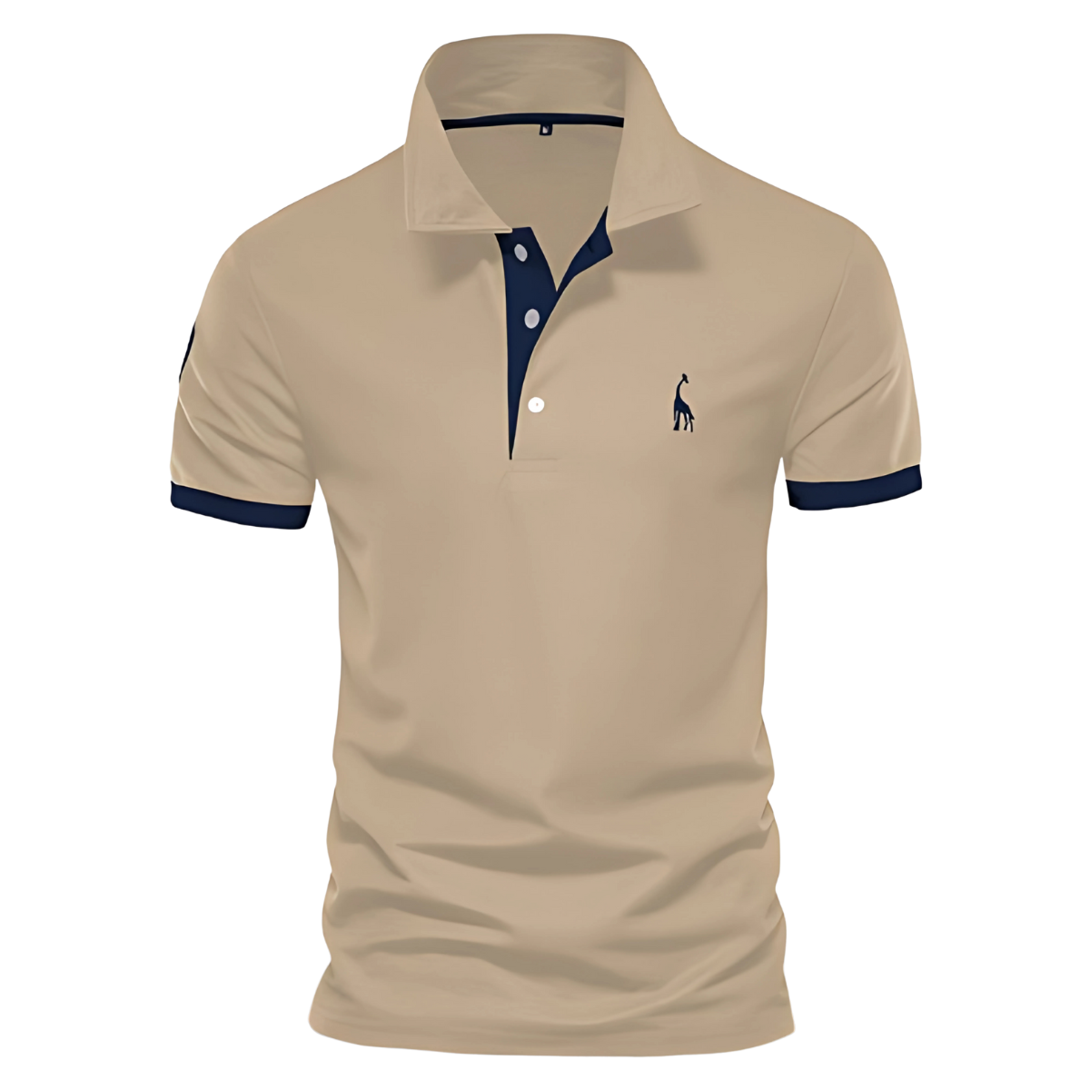 Mariusz | Koszulka polo męska bawełniana - Khaki