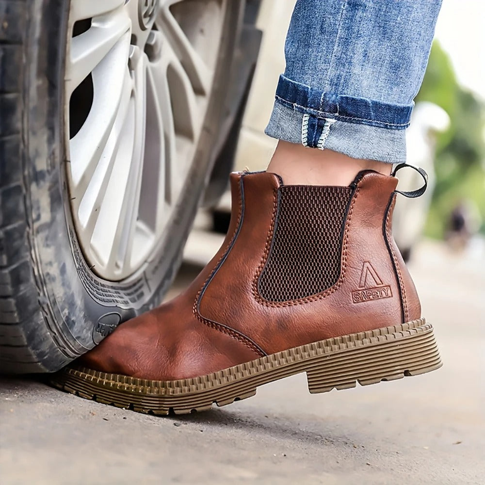 Nikodem | Buty robocze męskie ze stalowym noskiem - zdjęcie 9